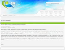 Tablet Screenshot of gfx-sector.de
